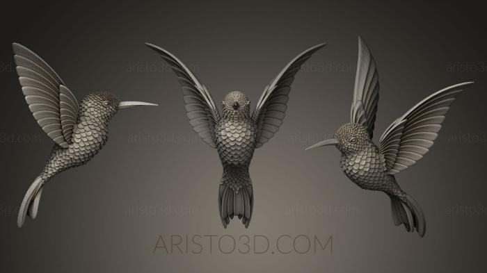 Bird figurines (STKB_0013) 3D model for CNC machine